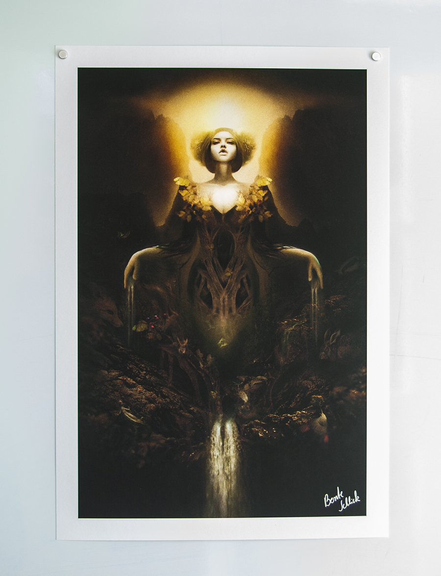 "Gaia" | 30 x 44cm auf Hahnemühle Photo Rag (handsigniert)